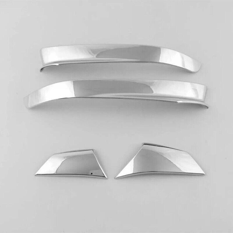 For Cadillac XT5 2016-2024 4Pcs ABS Chrome Car Sticke Rearview Side Mirror Strip Trim Strip Cover Door Rear View Exterior ABS