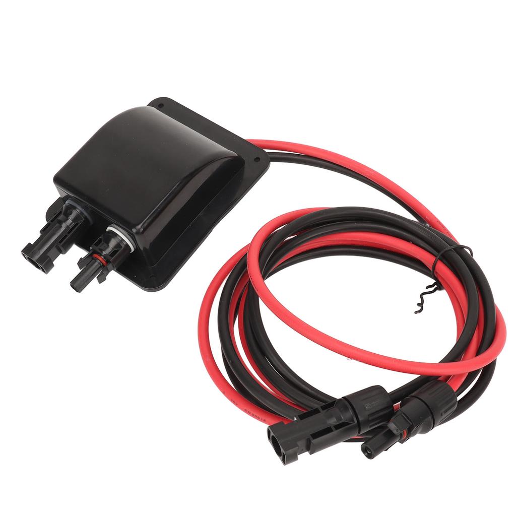 Solar Panel Wire with Connector Entry Gland Solar Adapter Extension Cable 2m 10AWG for Photovoltaic