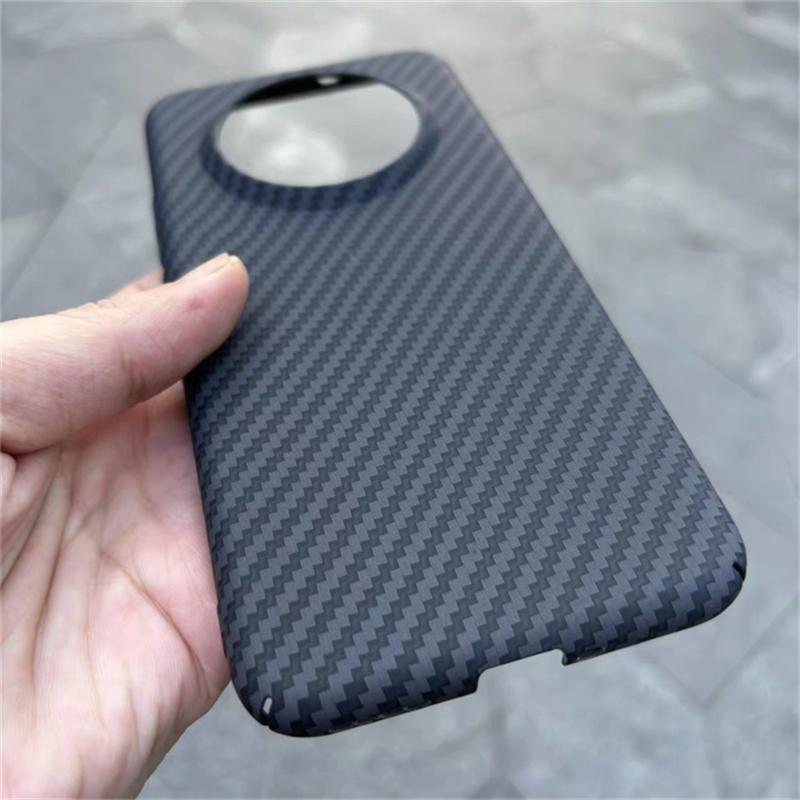 Case For Realme 14 Pro Plus Case Matte Hard Carbon Fiber Texture Pattern Ultra Thin Cover For Realme 14 Pro+ 5G Shell Bumper