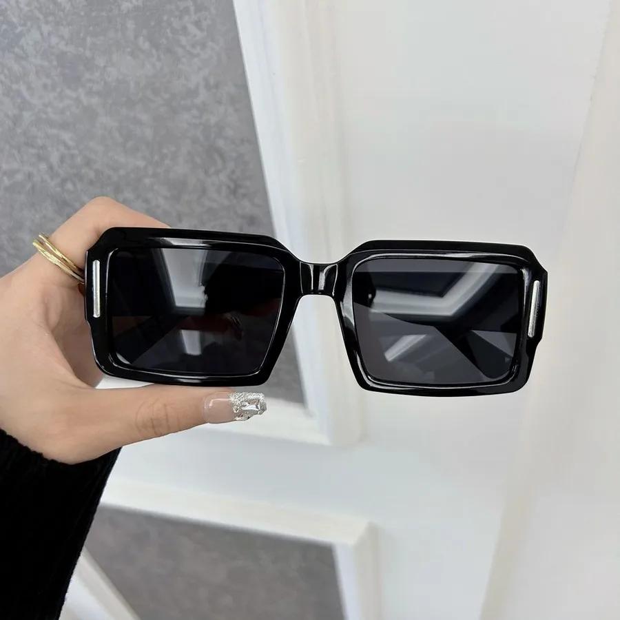 Stylové venkovní stylové dámské pánské čtvercové sluneční brýle retro kočičí oko retro černé sluneční brýle dámské pánské brýle