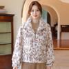 Women's Leopard Print Faux Mink Fur Winter Coat
