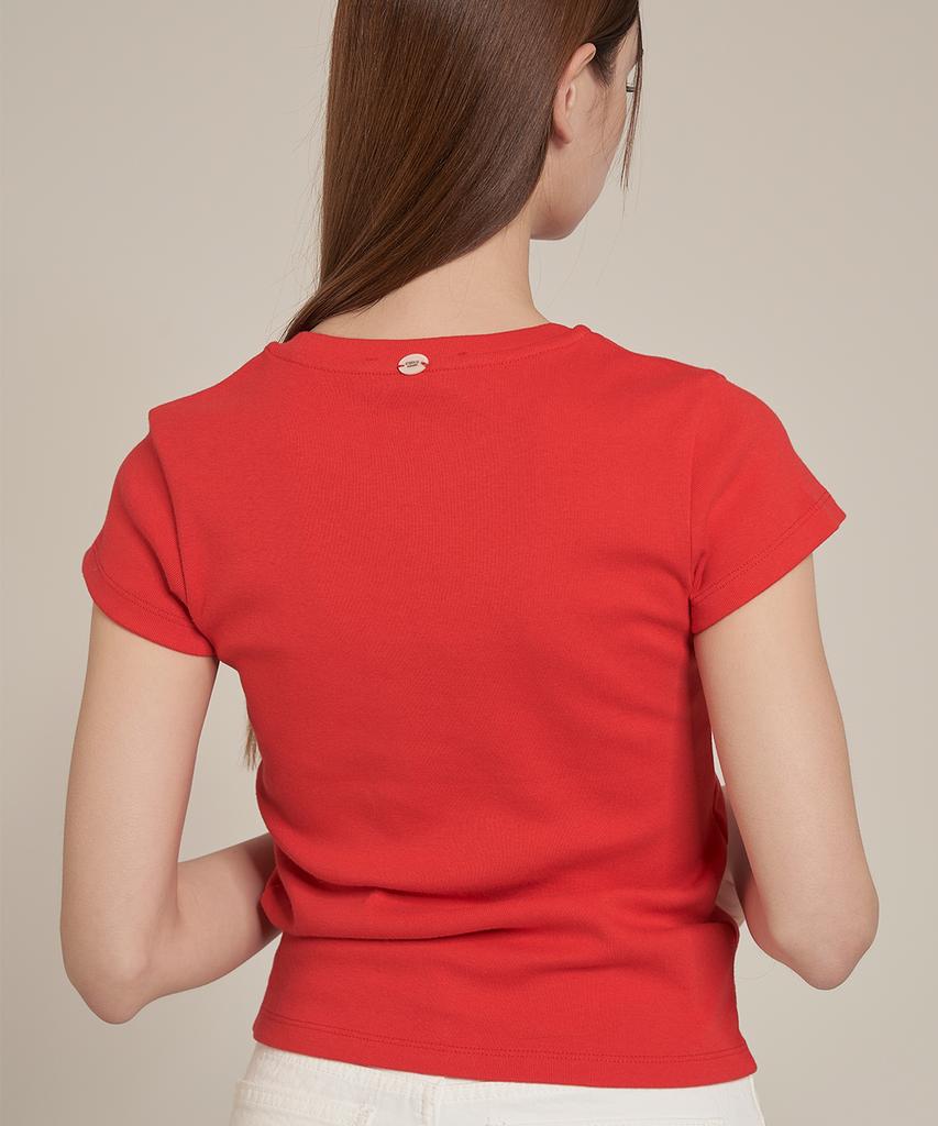 Iteoneolmomeonteu Basic Milano T-Shirt _ Red