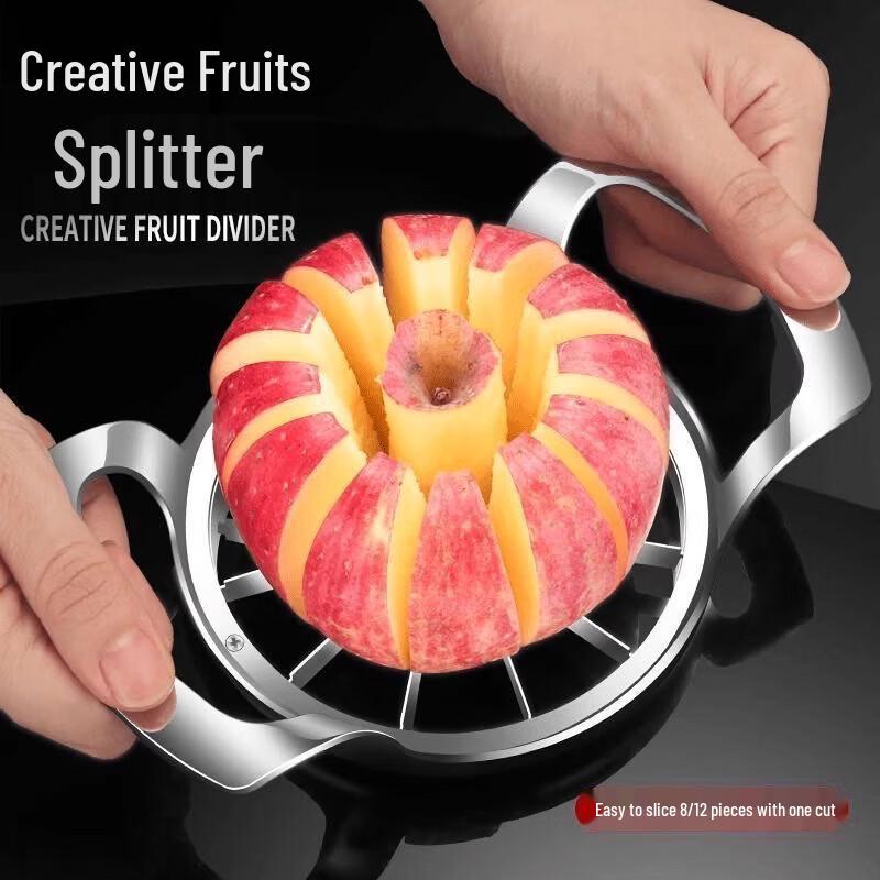 Qiwei Stainless Steel Multi-functional Apple Slicer & Corer