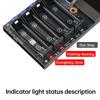 DC 12-19V 2.4 Inch Color Screen 18650 Battery Capacity Internal Resistance Tester Automatic Charging and Discharging