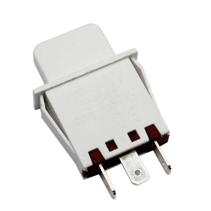 Normally Closed Refrigerator Door Light Switches Compact Push Button Switches for Appliance Door Light Control Systems
