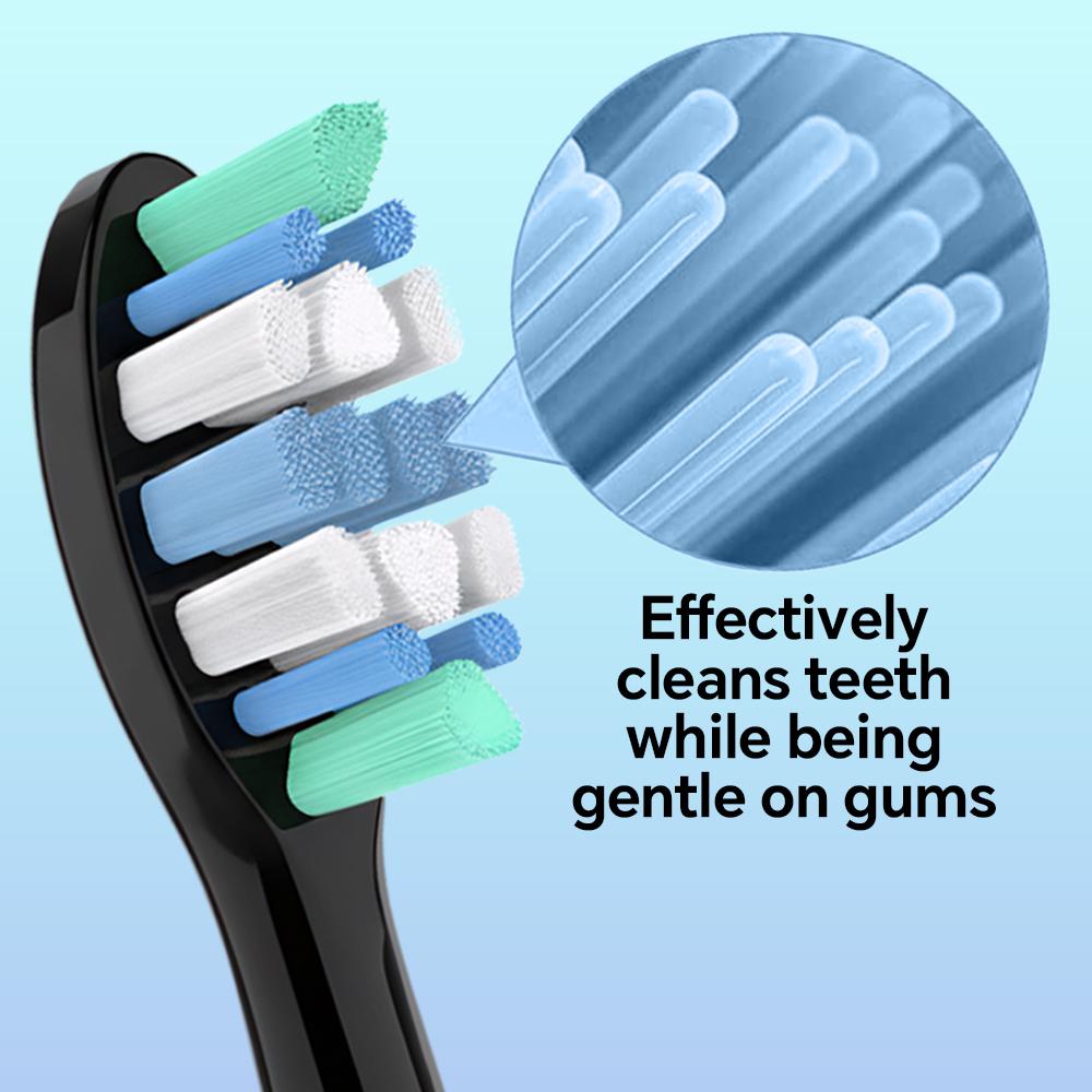 4 8 12 20 Pack Replacement Brush Heads Compatible with Philips Sonicare Click-on Electric Toothbrush, Toothbrushes Head Refills