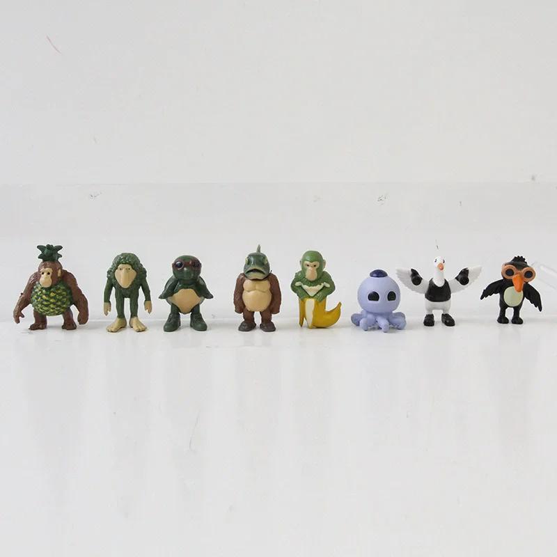 Non-Toxic 8/24Pcs Mini Model Toy Italian Brainrot Tung Tung Sahur Figures Doll Tralalero Tralala Bombardino Crocodilo Shimpanzini Gift