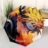1ks Naruto Uzumaki Automatický otevírací/zavírací Skládací Přenosný Deštník s 8 Žebry pro Ženy/Muže, Všepočaso