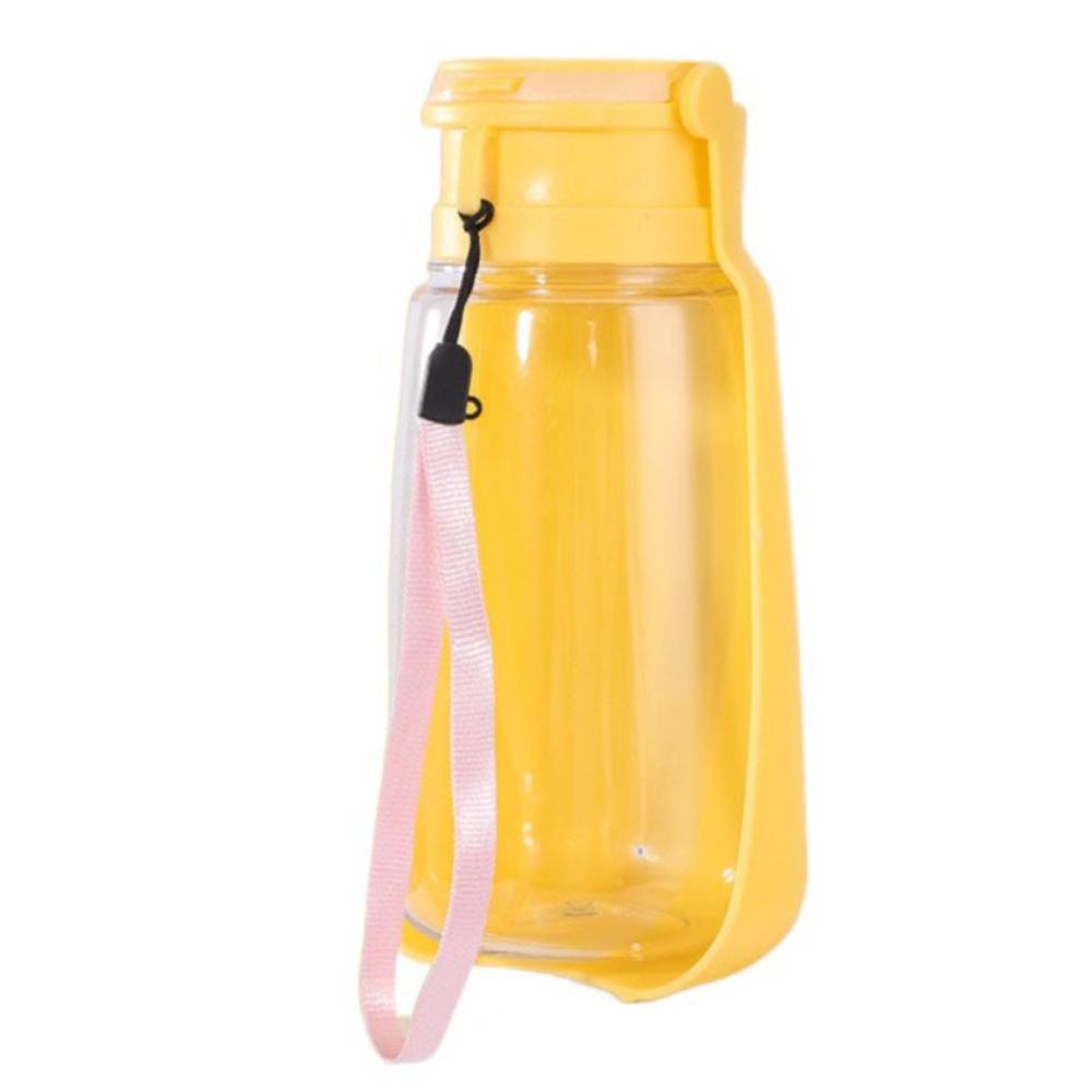 2 In 1 Dog Water Bottle Portable Cat Drinking Bowl Foldable Pet Water Dispenser  Travel