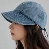Fashion VIntage Denim Cowboy Hat for Women Summer Wide Brim Sunshade Adjustable Cap Girls Casual Outdoor Baseball Hat