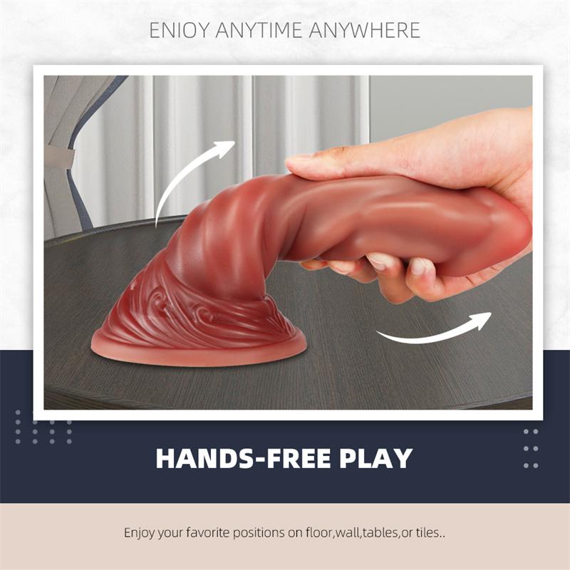 Female Masturbator Simulation Penis Super Large Silicone Soft Super Thick Fake Penis Adult Products