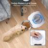Mangiatoia Automatica per Animali con Timer, Registrazione Vocale, Controllo da Telefono, Dispenser Cibo per Gatti e Cani per Interni 3.5L