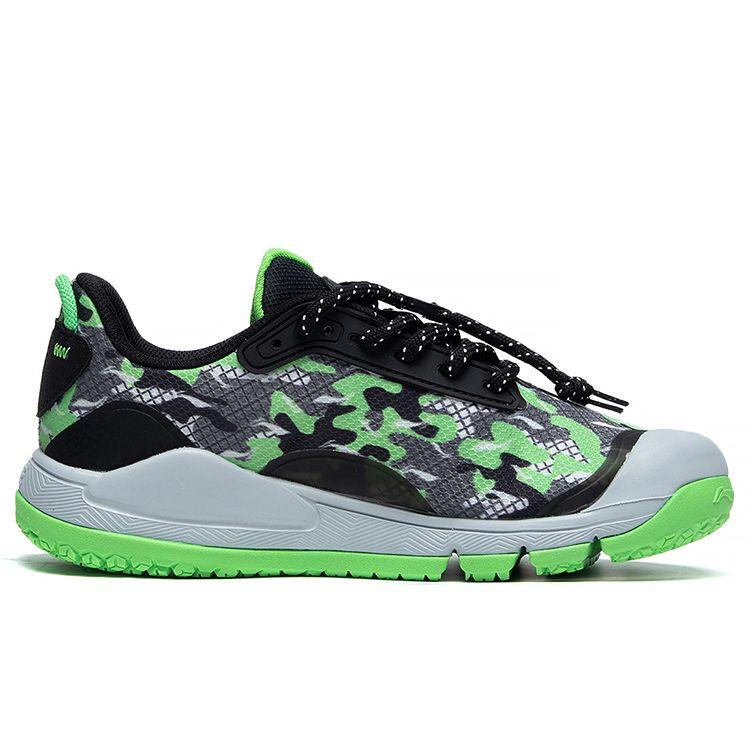 Li Ning Kids Sports Lifestyle Series Shock Absorption Rebound Classic Fashion Color Block Casual Shoes Kids Casual Shoes YKCS204-3