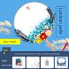 Chinese Style Dried Flower Fan DIY Material Kit for Children To Make Eternal Flower Ancient-Style Fan, Mother's Day Gift