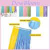 Levendige Fluorescerende Macaron Regen Gordijn Voor Kinder Verjaardagsfeest Decoraties 1m X 3m
