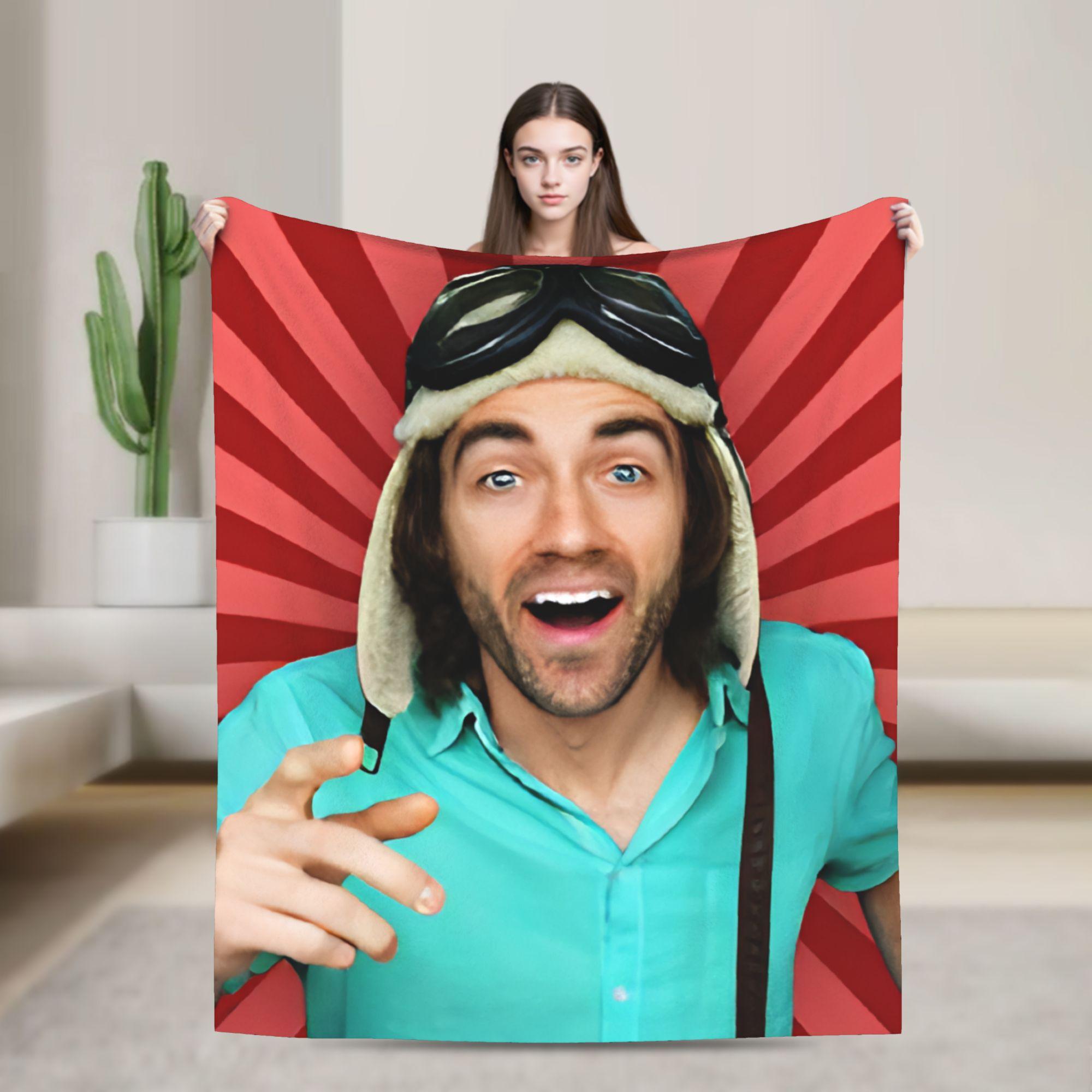 

Danny Go Cartoon Soft Warm Blankets Decorative Plush Throw Blanket Pattern Couch Bed Flannel Bedspread Sofa Bed Cover 40x50in