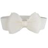 Summer Elegant Sweet Big Bow Waistband Elastic Wide Dress Stretch New Designer Belts for Women Vintage Girls Cinch Belt
