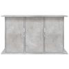 vidaXL Aquarium Stand, Concrete Gray, 101 x 41 x 58 cm, Engineered Wood