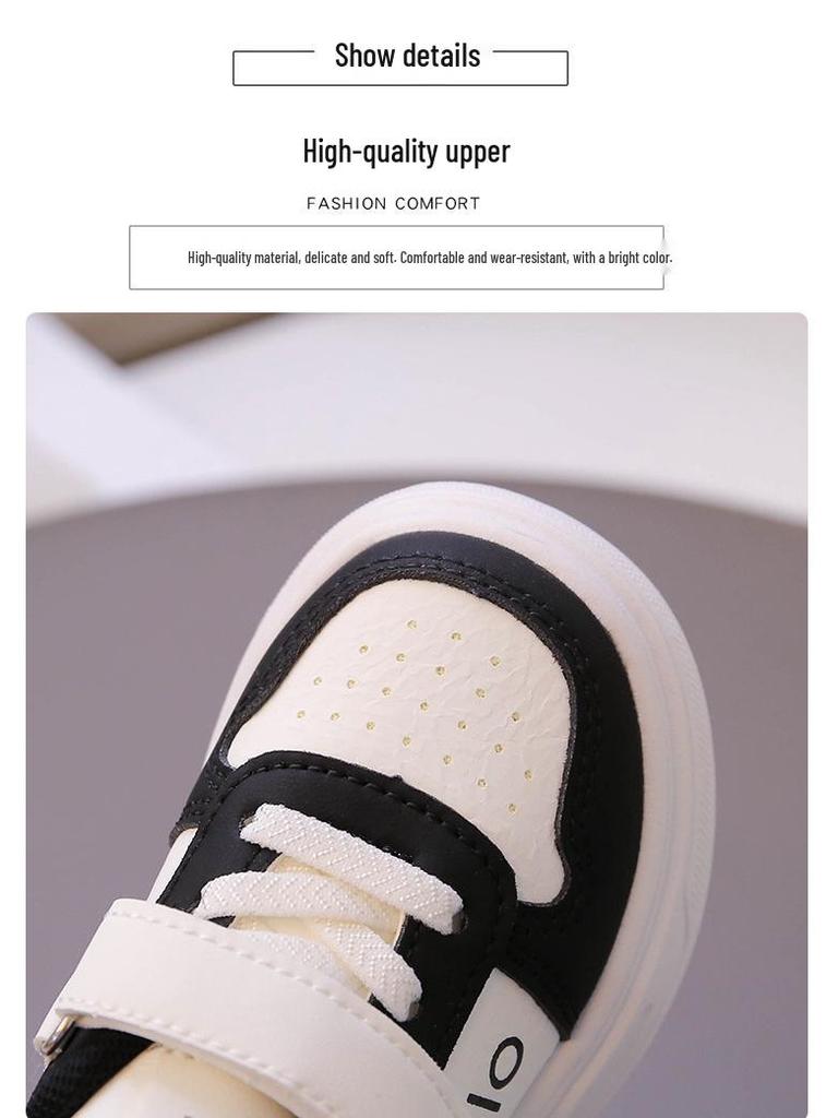 2026 Spring Kids' New Arrivals: Girls' Sports Shoes, Boys' Panda Skate Shoes, Soft Sole Casual Shoes, White Sneakers