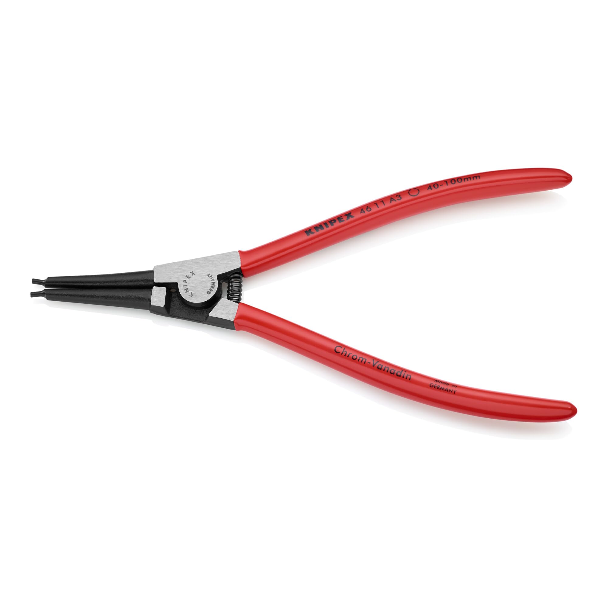

KNIPEX Shaft Snap Ring Straight 4611-A3 Pliers, (SB)
