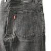 Hergestellt in Japan EDWIN 503 Schwarze Denimhose 32 Herren L Innenbeinlänge 78cm Grau/Schwarz(GEBRAUCHT)