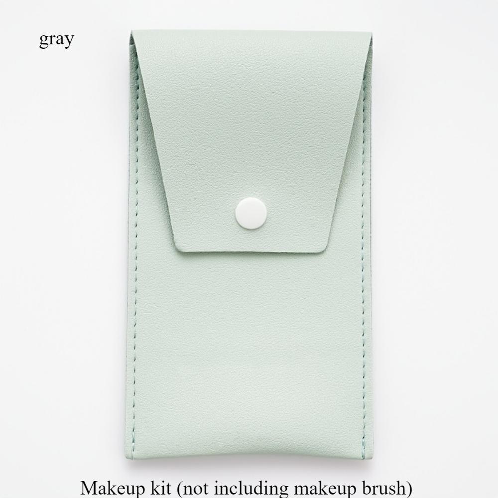 Zestaw 8 pędzli do makijażu, przenośny, w etui.