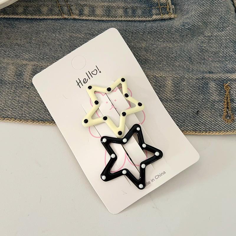 

Bai Lu Красочная бесшовная заколка-уточка для волос для женщин - Идеально подходит для лба, челки и макияжа