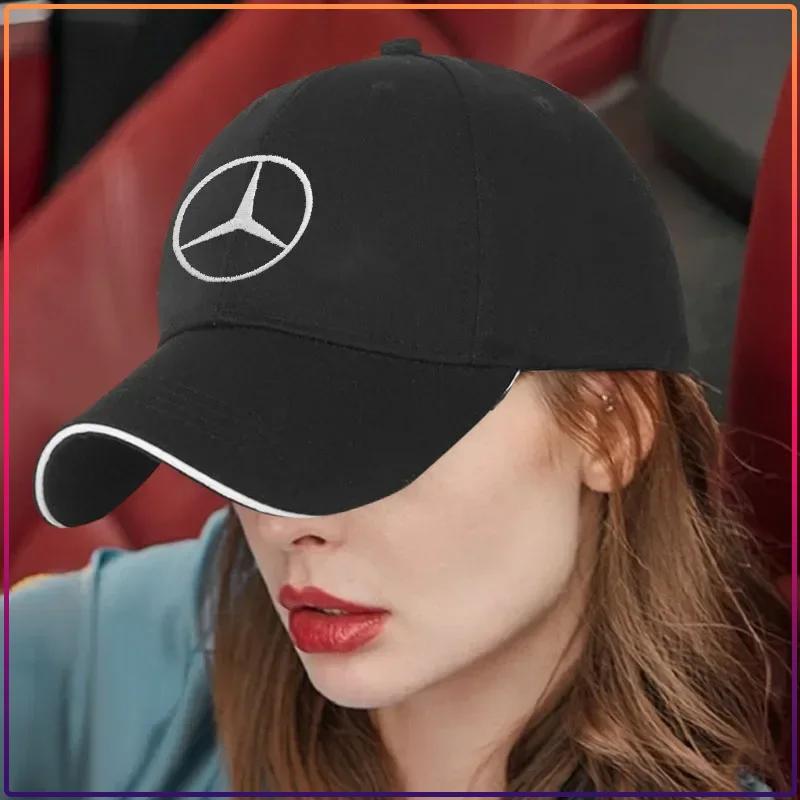 Adjustable Embroidery Fashion Baseball Cap Outdoor Sports Hat Caps For Benz AMG W205 W218 W177 V177 W176 W169 A B C E Class GLA