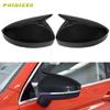 Pegatina Lateral Izquierda Derecha para Espejo Retrovisor de Coche para VW Tiguan 2017 2018 Tapa de Ala Carcasa