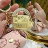 Gold Handbag Keychain — Wealth & Prosperity Bag Charm