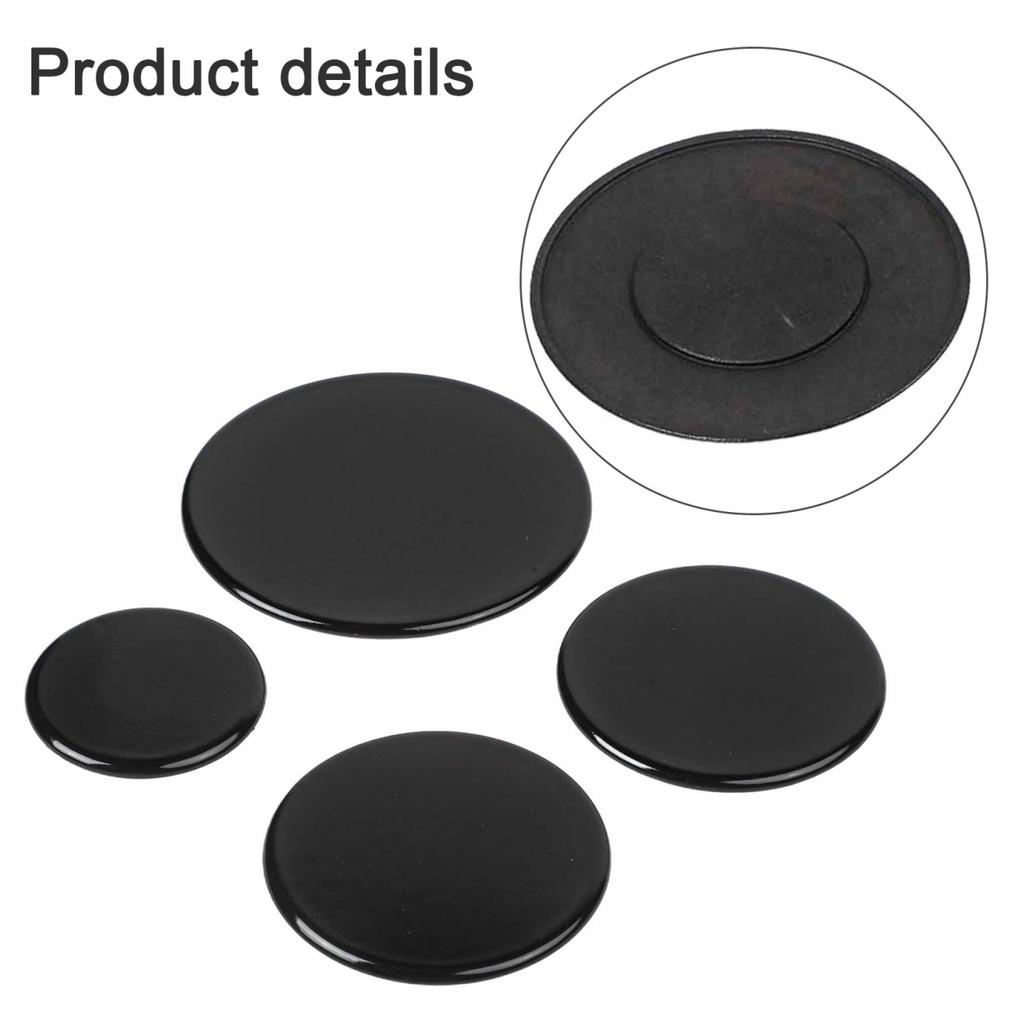 Easy Installation Gas Burner Covers Enhanced Heat Distribution