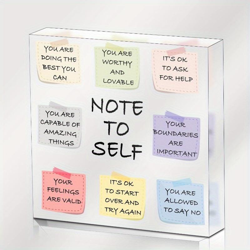 

Mental health gift, psychological and inspirational decor for counseling in the corner classroom, self-care encouragement gift. чистый