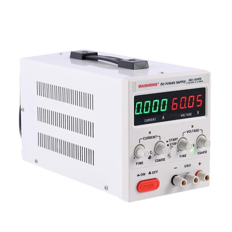 MAISHNEG MS3010DS Adjustable DC Power Supply with Digital Display for Repair, Charging, and Testing.