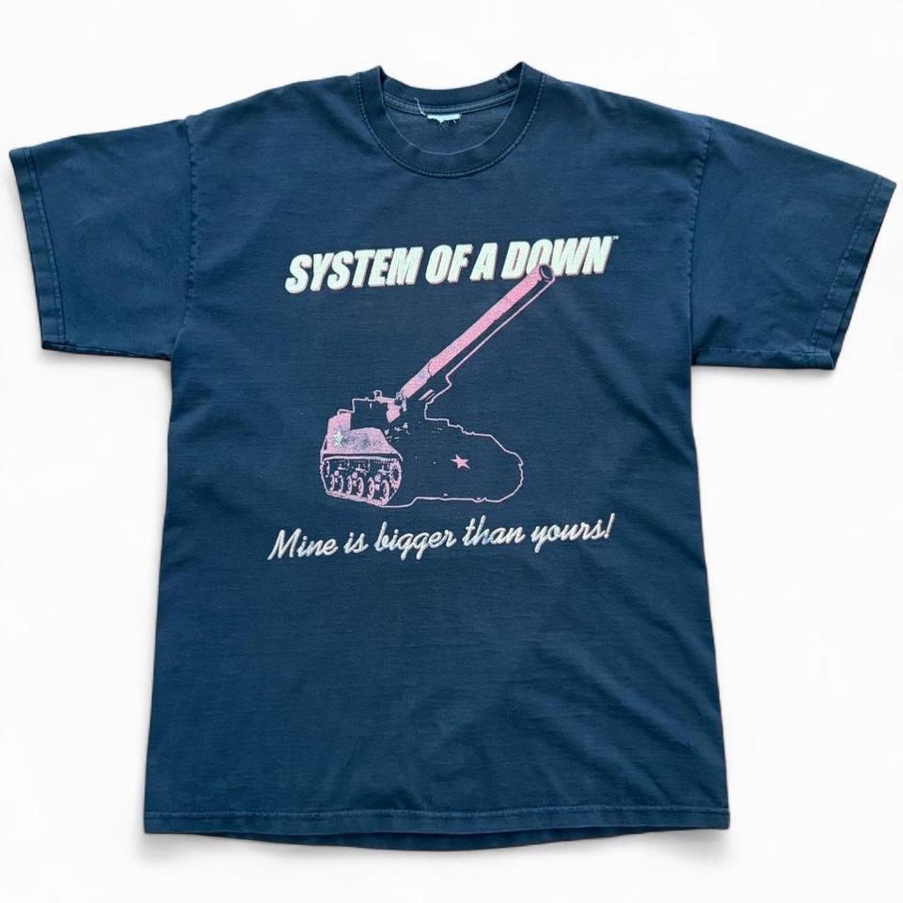 Vintage Y2K System Of A Down Metal Rock Punk Band Music Concert T-shirt L 21x28” XXL