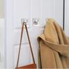 4Pcs Multi-Purpose Stainless Steel Hooks No Drilling Towel Rack  Bathroom Kitchen Hardware