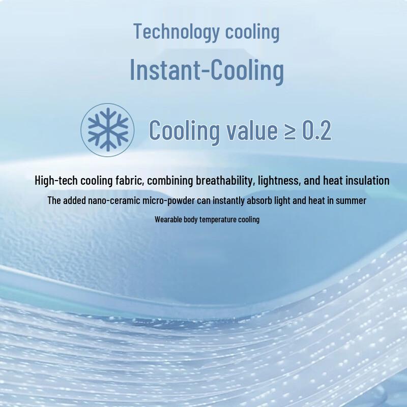 Romon Men's Bamboo Fiber Ice Silk Straight Casual Pants