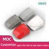 70pcs MOC Part Compatible With 30602 Slope Curved 2 X 2 Lip Assmble Building Blocks Toy For Children Particle DIY Creative Gift