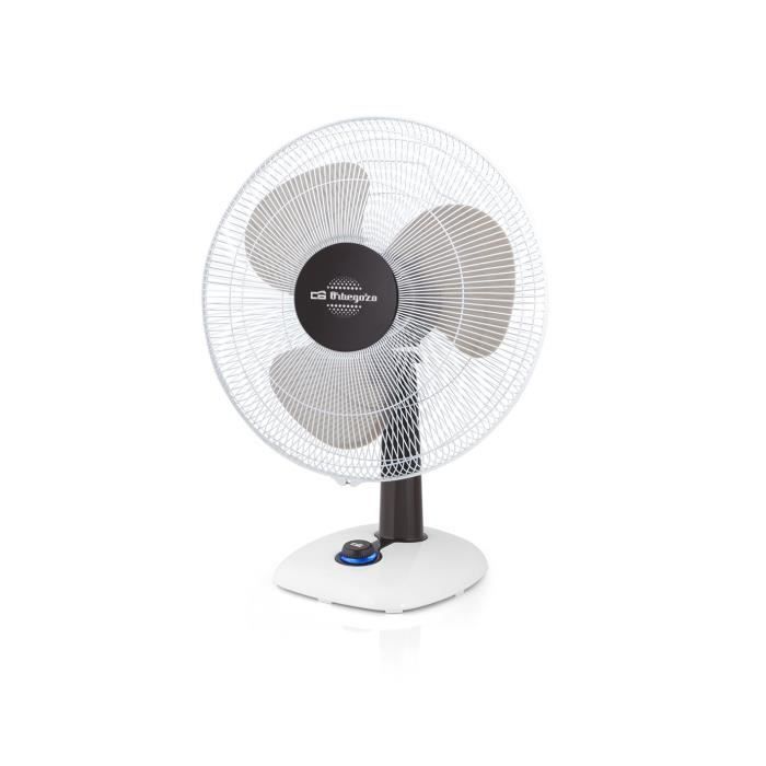 Ventilateur de table - Orbegozo - TF 0143 - 40 cm - 3 vitesses - Oscillation