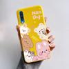 For Samsung A50 A50S A30S Case Cartoon Soft Liquid Silicone Full Protection Phone Back Cover For Galaxy A 50 50S 30S Funda Shell