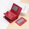 Patent Leather Short  Wallets Korean Style Change Bag Temperament Women Clutch Bag  Outdoor