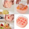 Easy To Disassemble Silicone Ice Mould with Lid Dishwasher Safe 9 Cells Ice Cubes Tray for Cocktails Use kitchen Tool