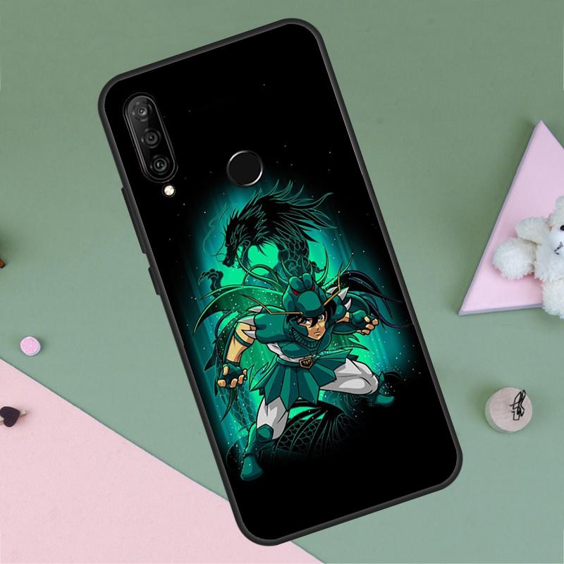Saint Seiya Shiryu For Huawei P40 P20 P30 Lite P60 Pro Nova 10 9 SE 5T 12i 12s 11i Y91 Y90 Y60 Y70 Y72 Y61 Case