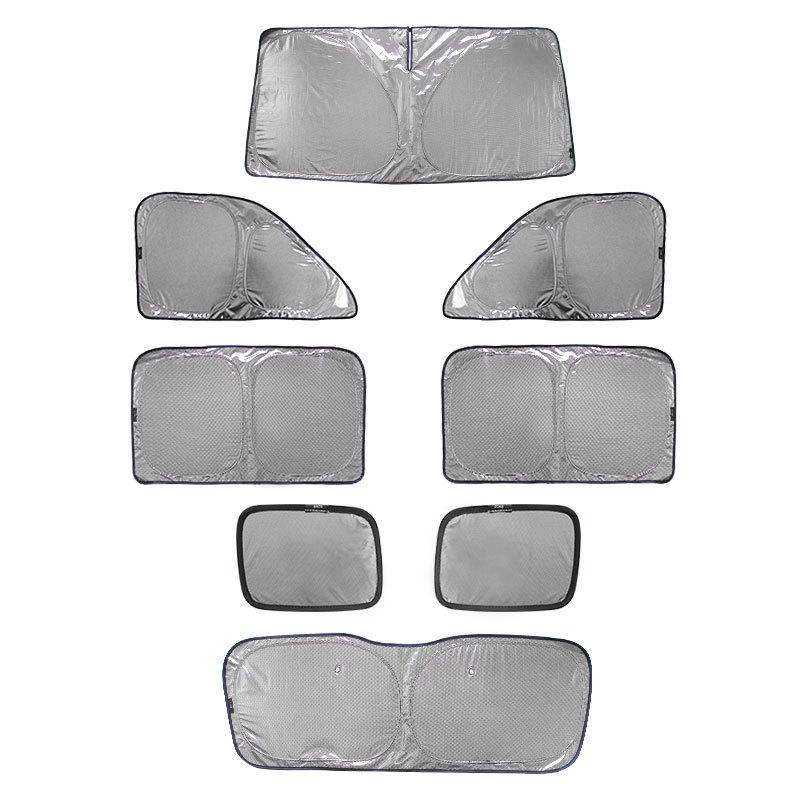 Hezhong Nezha V Car Sunshade: Ice Crystal Opaque Window Curtain for Sun Protection, Heat Insulation, and Privacy.