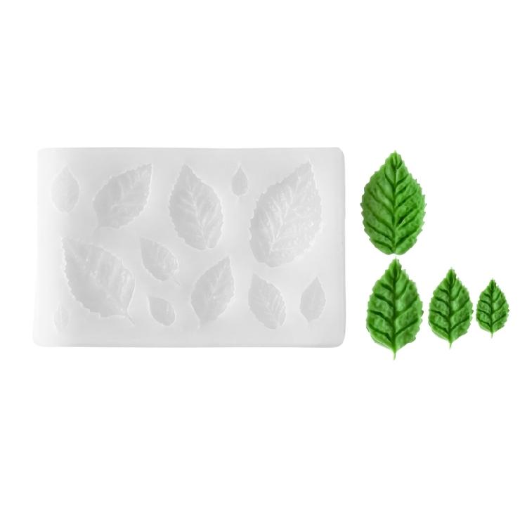 Leaf Silicone Molds Fondant Moulds Cake Moulds Baking Tool for Making Candle Soap Chocolate Candy Handmade Art Craft