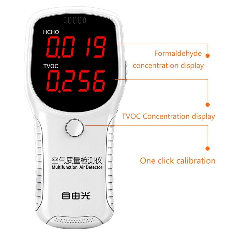 Excellent Air Quality Monitor Detector for TVOC HCHO Formaldehyde Detector Real for Time Data Recording