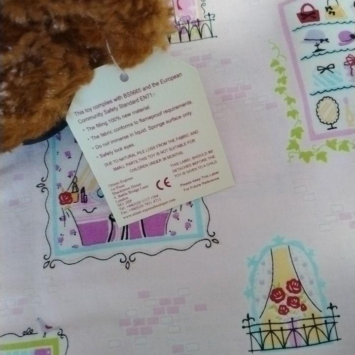 [USED] ORIENT EXPRESS Porter Bear Teddy Bear