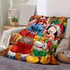 1pc Cute Stitch Mickey Mouse Printing Blanket - Soft, All-Season Throw for Living Room, Bedroom,Personalized Gift