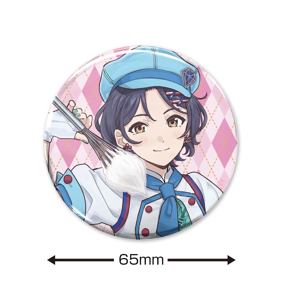 2D Cospa Girls Band Cry Original Illustration Nana 65mm Can Badge Pastry Chef [Official] Ver.