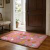 CCardcaptor SSakura Cartoon Floor Mat Soft Flannel Absorbent Mat Non-Slip Rug Home Bedroom Bathroom