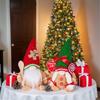 Large Nosed Gnomes Figure Face Less Dolls Ornaments, Soft Fabric Christmas Decoration